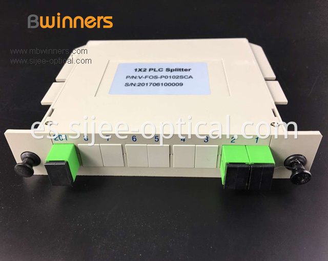 Cassette Tyep 1x2 Sc Apc Plc Splitter